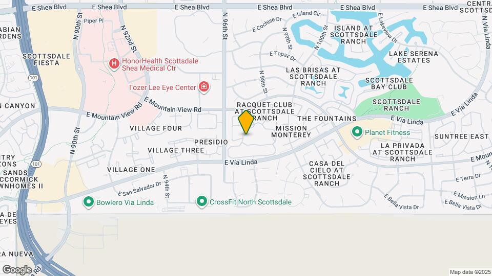 9707-9707 E Mountain View Rd Map and Location Details