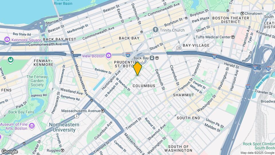 33 Holyoke St, Unit 1 Mapa y Detalles de la Ubicación
