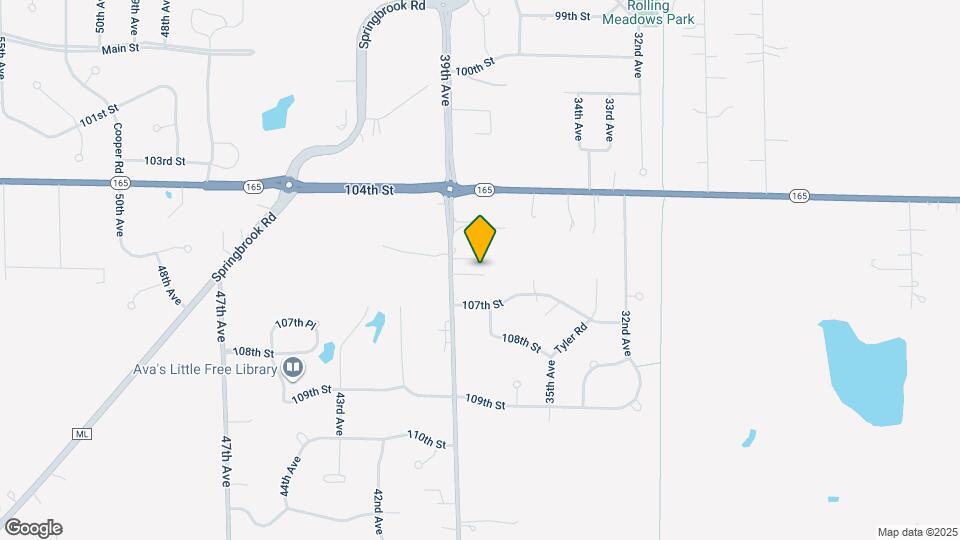 10605 39th Ave Map and Location Details