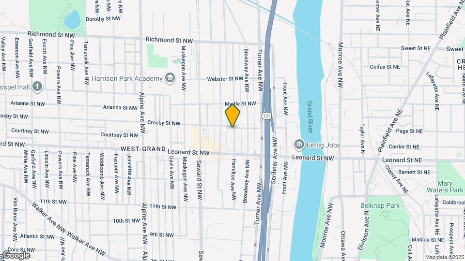 1251 Hamilton Ave NW Map and Location Details