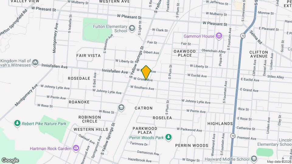 545 W Grand Ave Map and Location Details