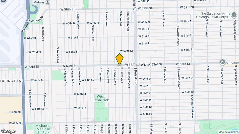 4109 W 63rd St Mapa y Detalles de la Ubicación