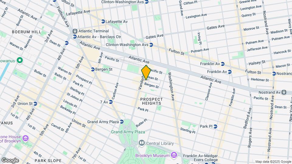 653 Bergen St Mapa y Detalles de la Ubicación