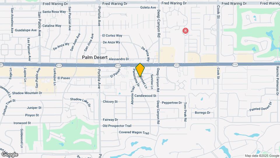 45303 Sunset Ln, Unit 030 Map and Location Details