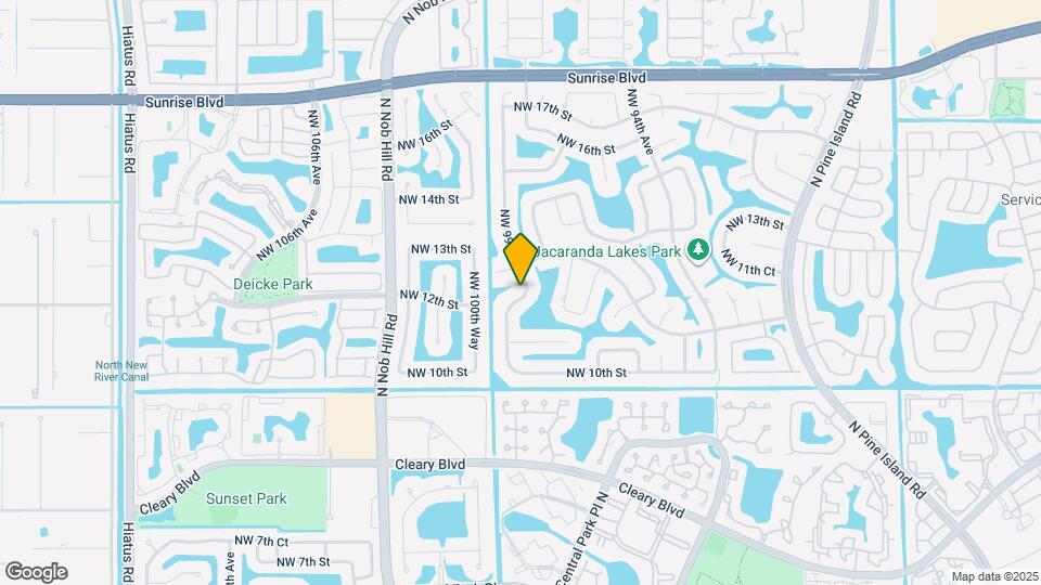 1055 NW 99th Ave Map and Location Details