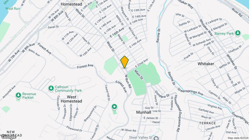 2106 West St Map and Location Details