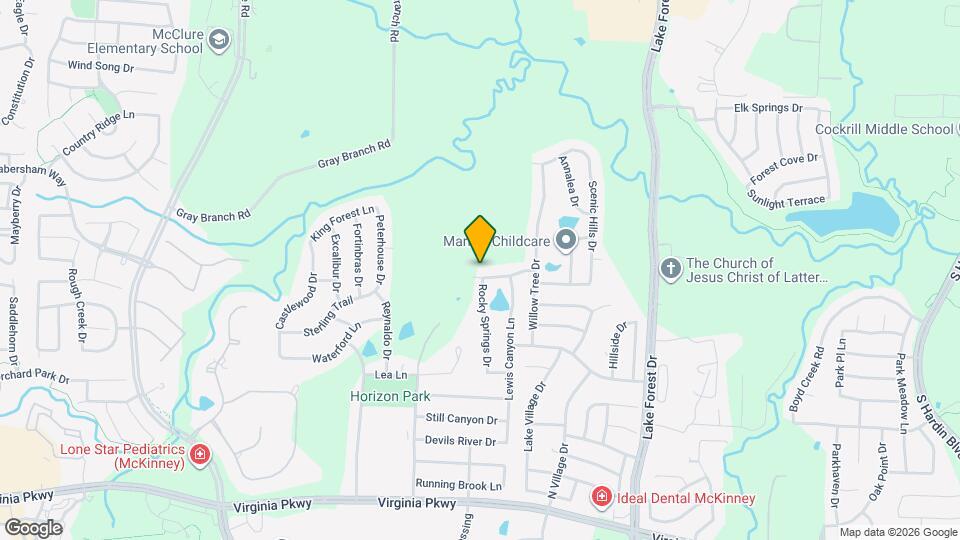 5700 Coldwater Dr Map and Location Details