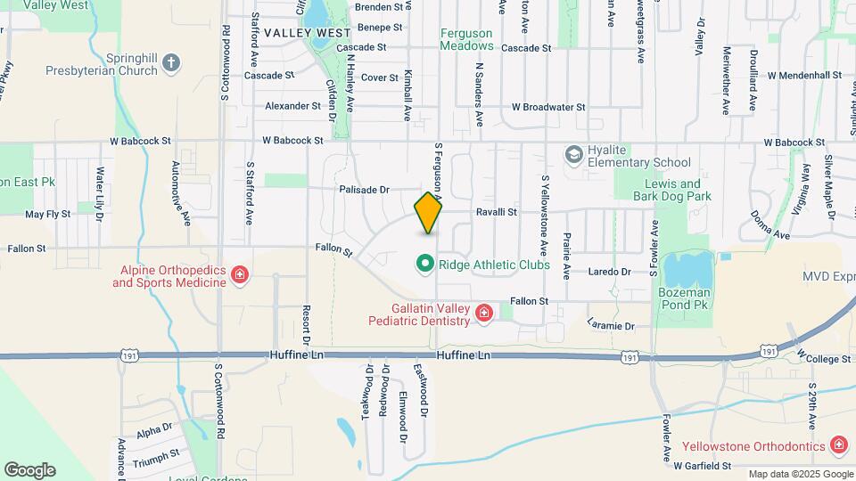 389 S Ferguson Ave Mapa y Detalles de la Ubicación