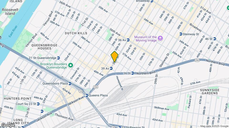 Line LIC Mapa y Detalles de la Ubicación