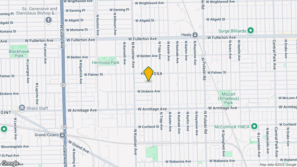 4306 W Shakespeare Ave Map and Location Details