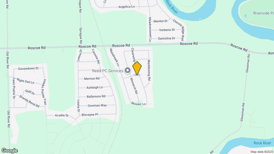 10258 Clearwing Ln Map and Location Details