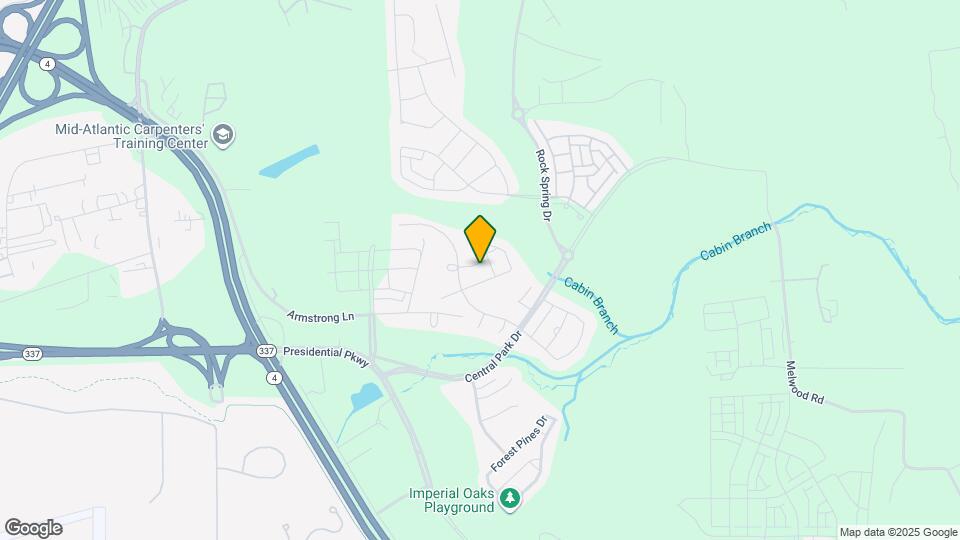 4208 WOODSPRING Ln Map and Location Details