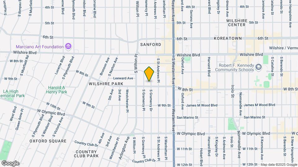 743 Gramercy Dr Map and Location Details