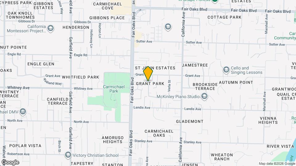 3521 Grant Park Dr Map and Location Details