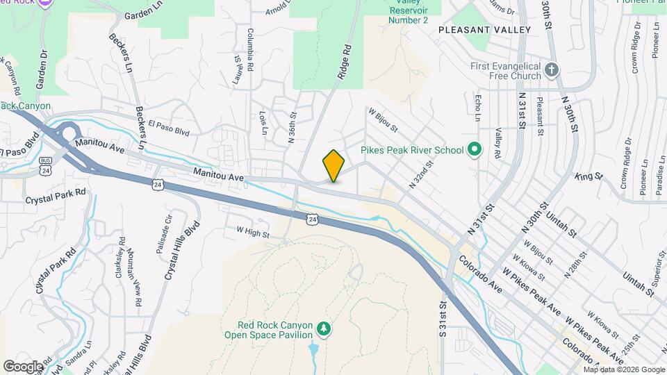 3428 W Colorado Ave Map and Location Details