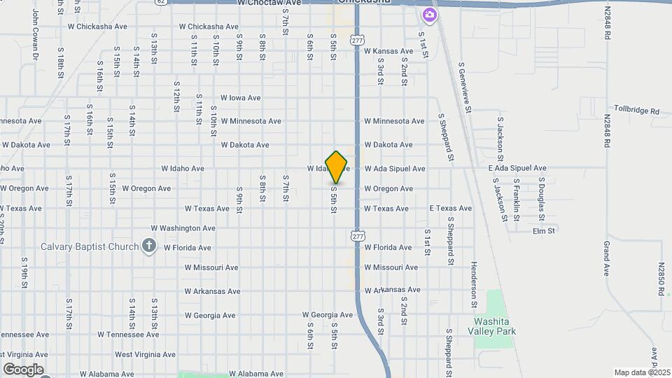 415 W Oregon Ave Map and Location Details