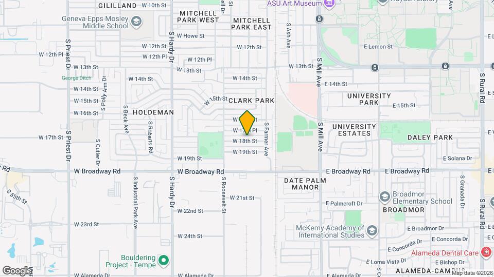 524 W 18th St Map and Location Details