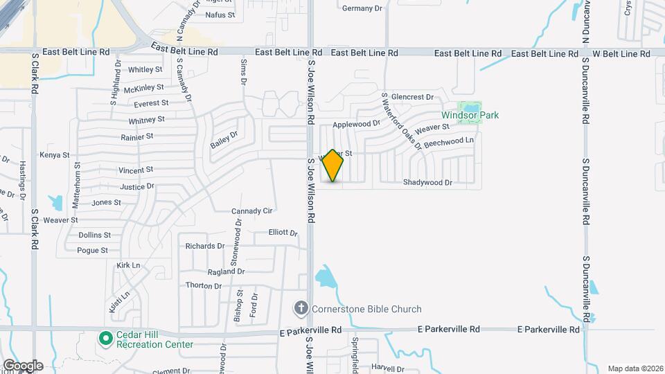 816 Willow Wood Dr Map and Location Details