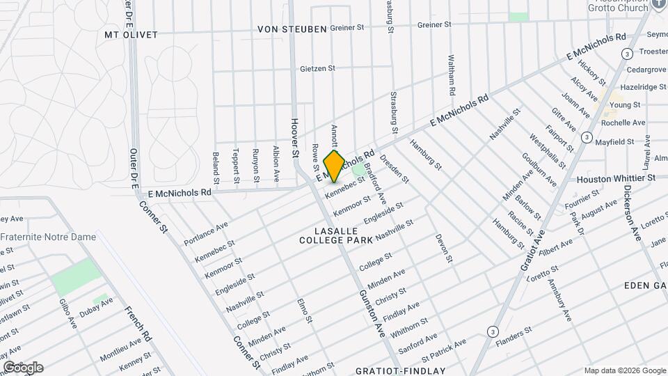 11757 Kennebec St Mapa y Detalles de la Ubicación