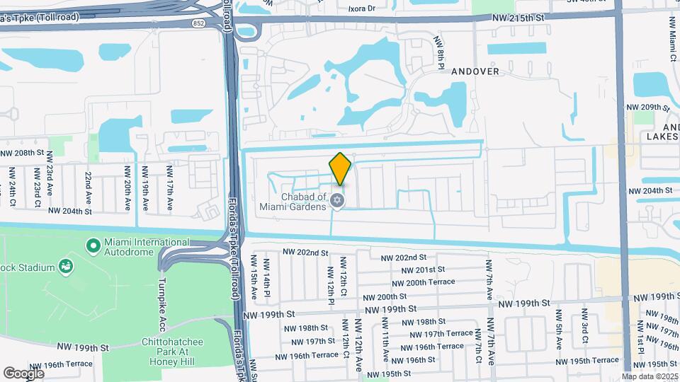 20530 NW 12th Ct Map and Location Details