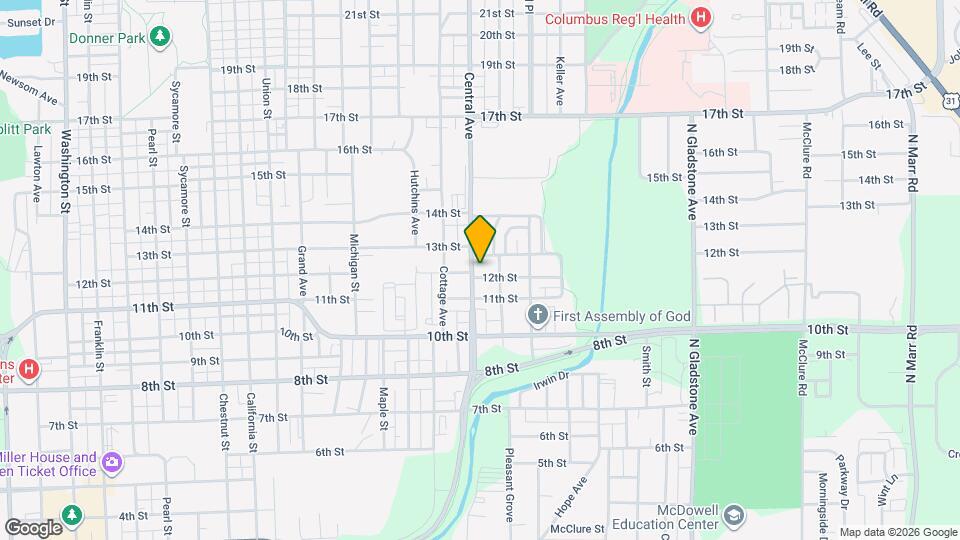 1207 Central Ave, Unit SI ID1542499P Mapa y Detalles de la Ubicación
