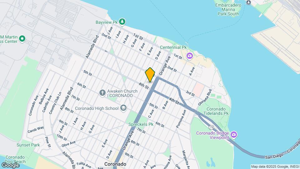 360-362 Orange Ave Mapa y Detalles de la Ubicación