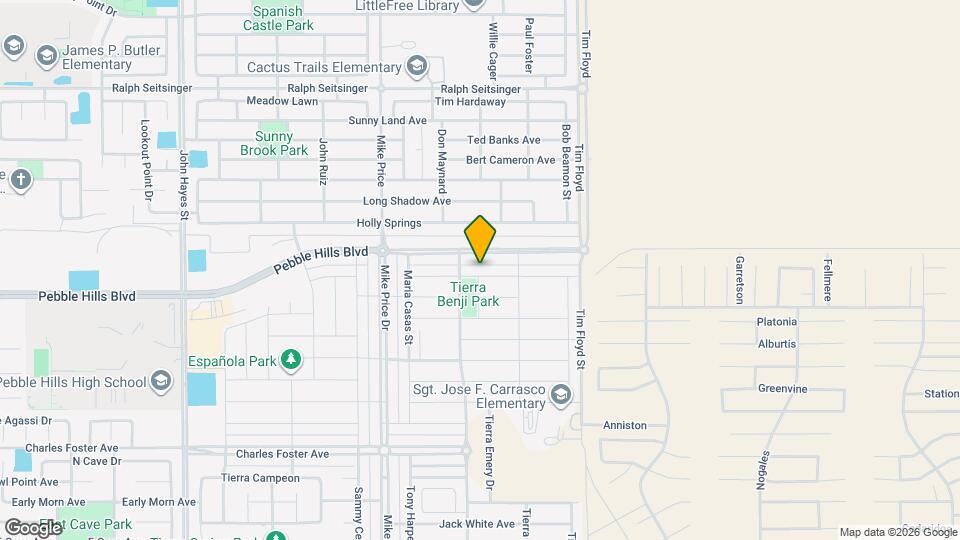 14817 Tierra Isaiah Ave Map and Location Details