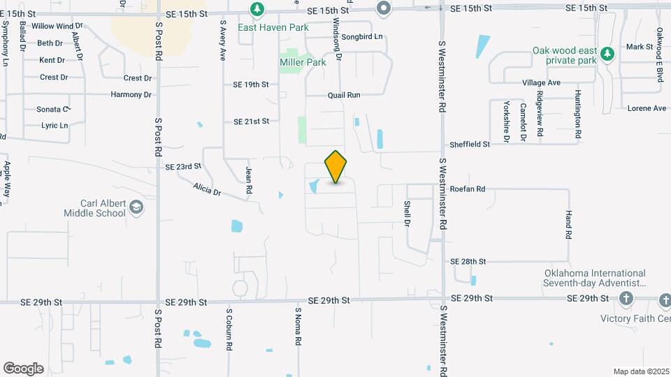 10417 SE 25th St Map and Location Details