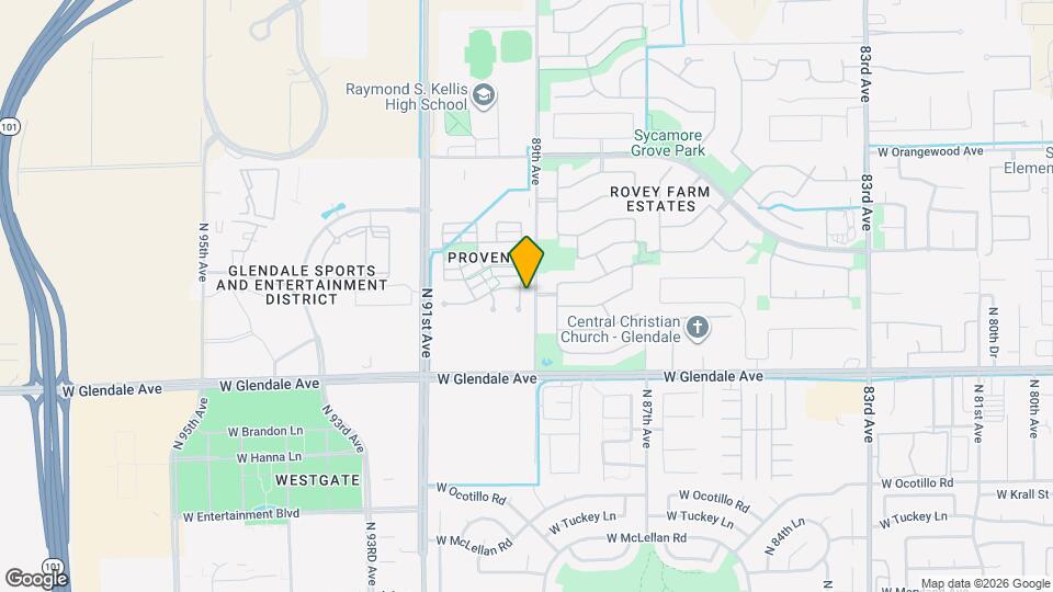 7239 N 89th Dr Map and Location Details