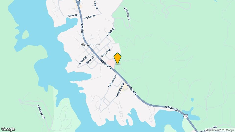Hiawassee Map and Location Details