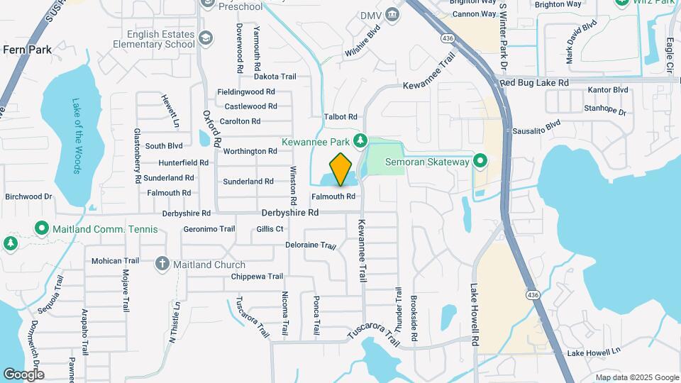 2631 Falmouth Rd Map and Location Details