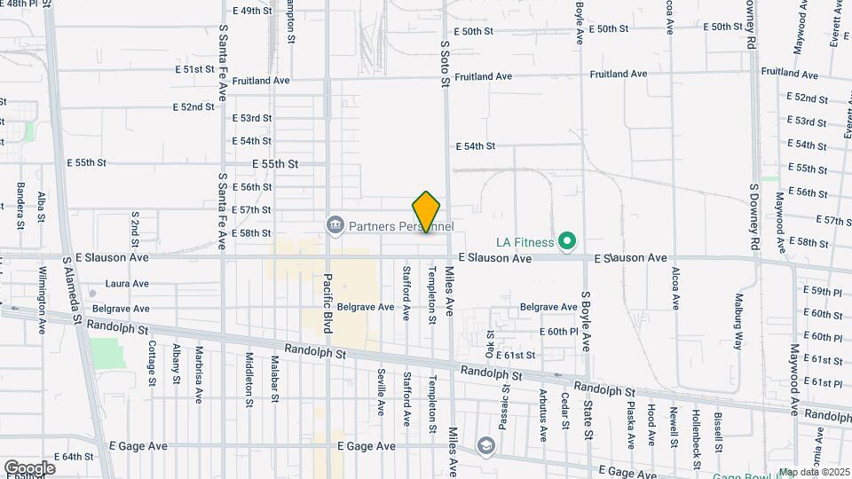 2764 E 58th St Map and Location Details