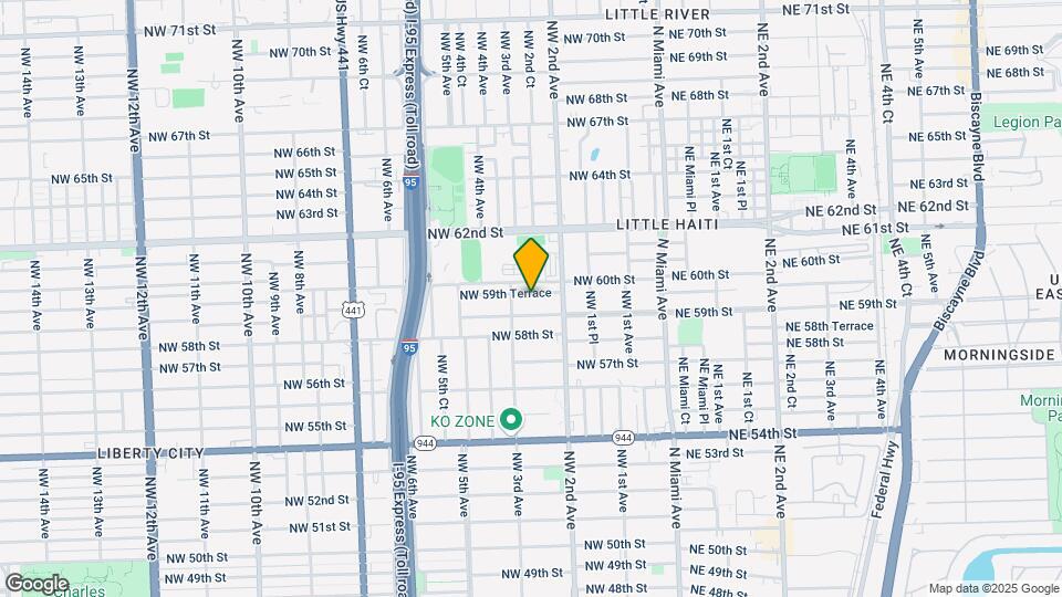 268 NW 59th Ter Map and Location Details