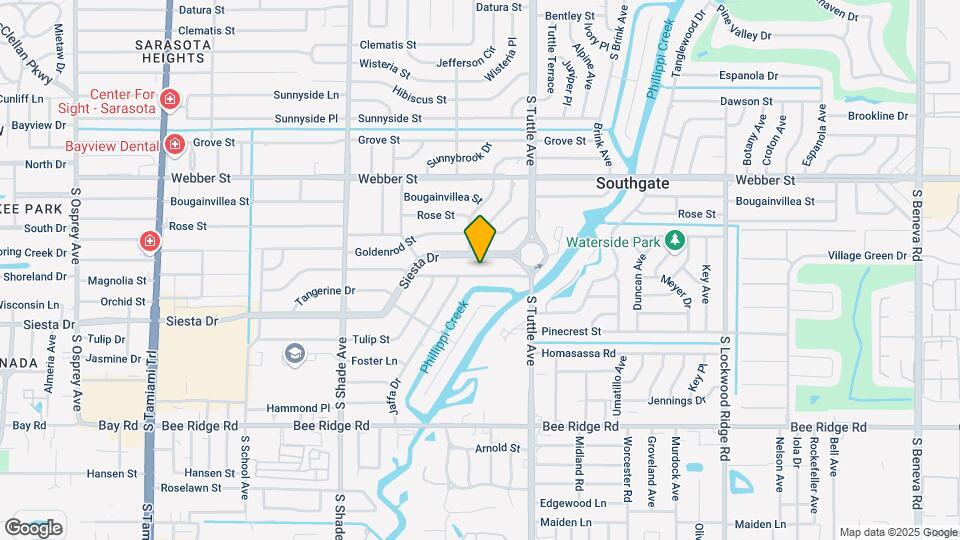 2721 Valencia Dr Map and Location Details