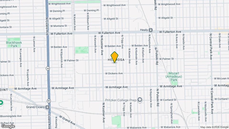 4300 W Shakespeare Ave Map and Location Details