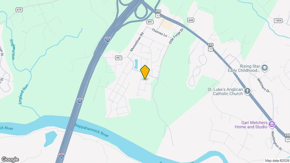 128 Hidden Brook Dr Map and Location Details