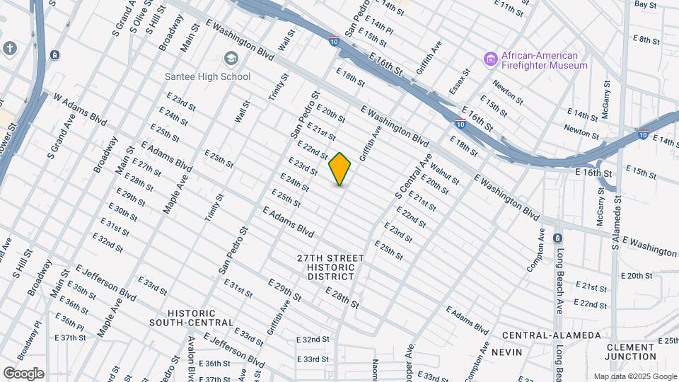 1046-1048 E 23rd St Map and Location Details