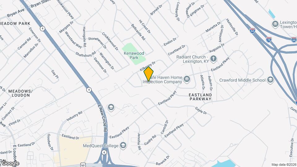 1857 Chatsworth Dr Map and Location Details