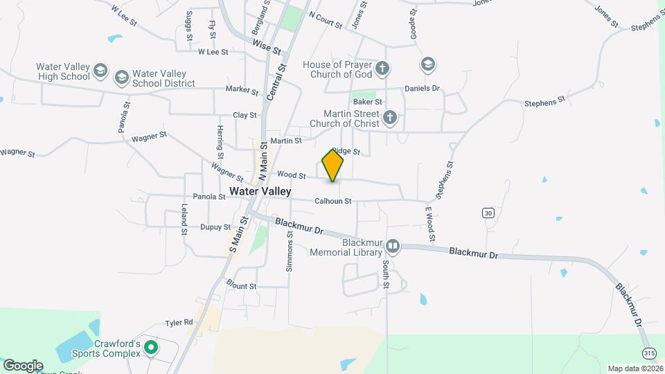 310 Wood St Map and Location Details