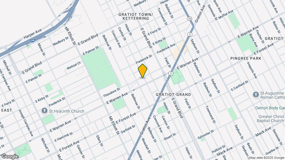 5039 Canton St Map and Location Details