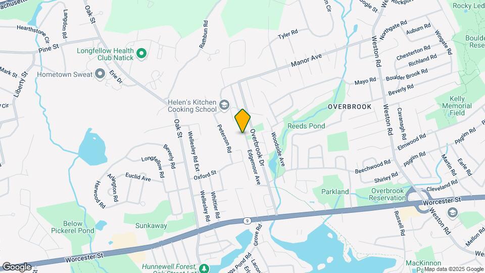 70 Edgemoor Ave Map and Location Details