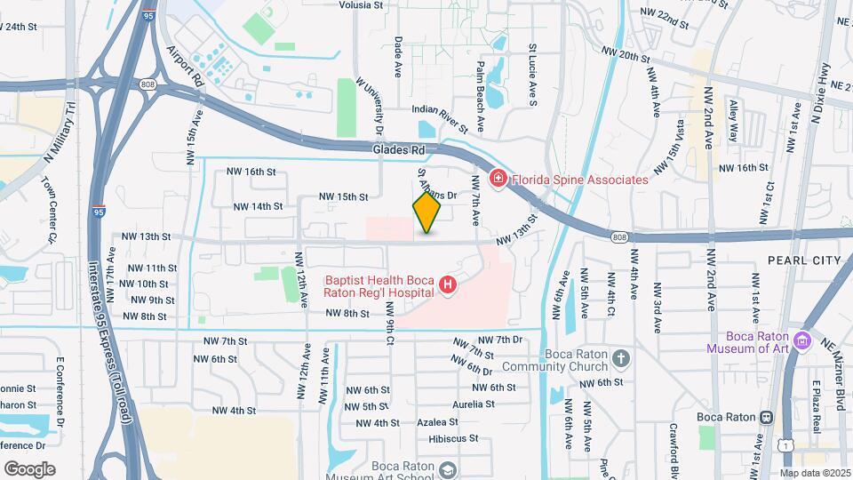 875 NW 13th St Map and Location Details