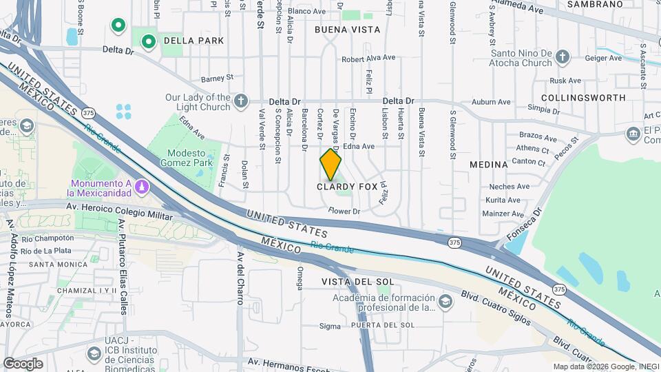 649 De Vargas Dr Map and Location Details