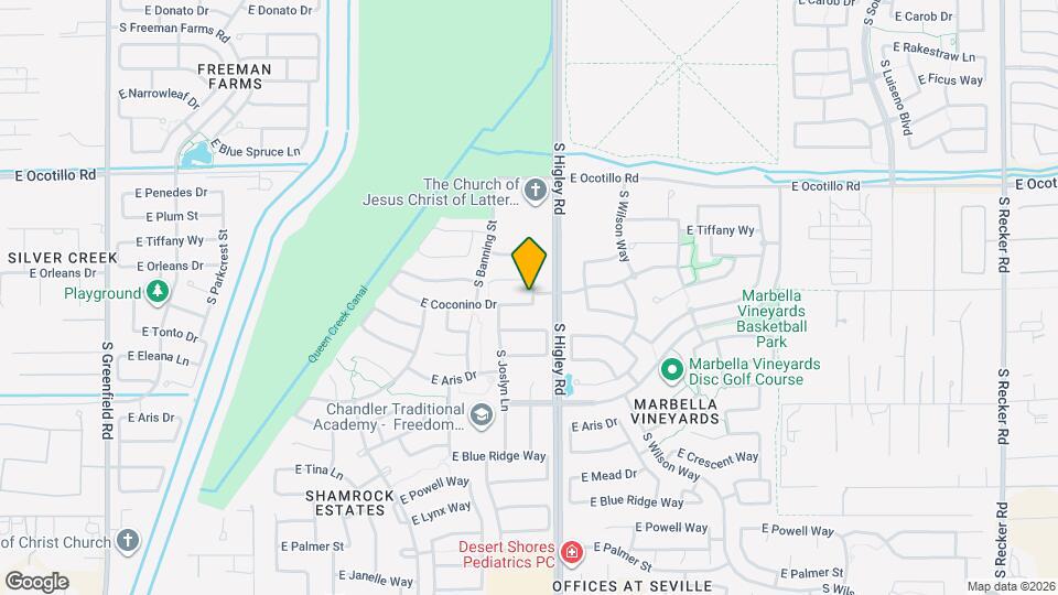 3146 E Coconino Dr Map and Location Details