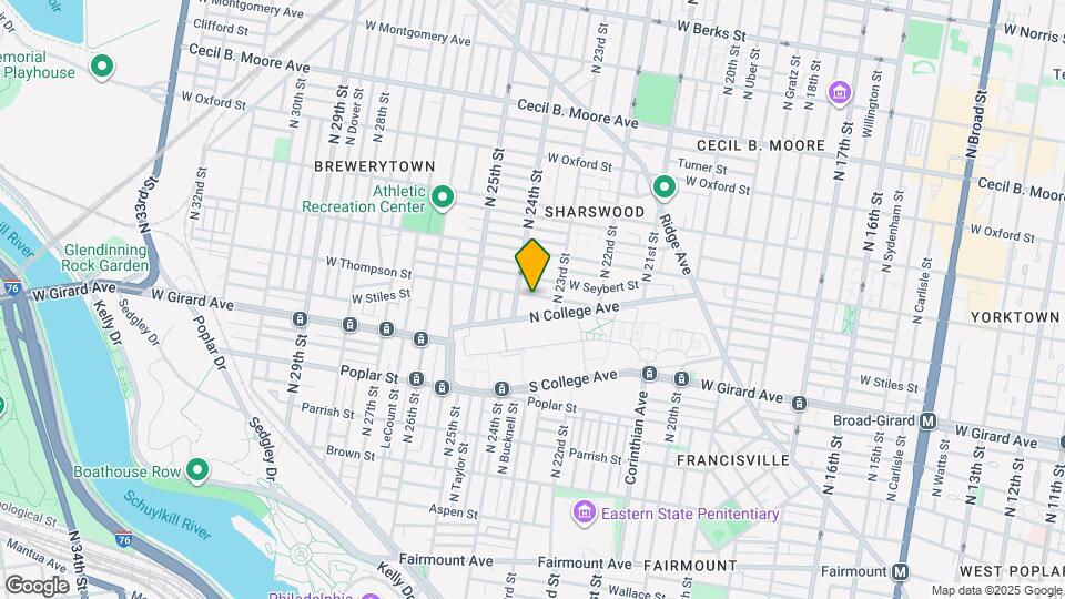 2332 W Thompson St Map and Location Details