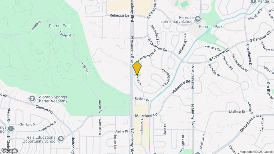 2732 Hearthwood Ln Map and Location Details