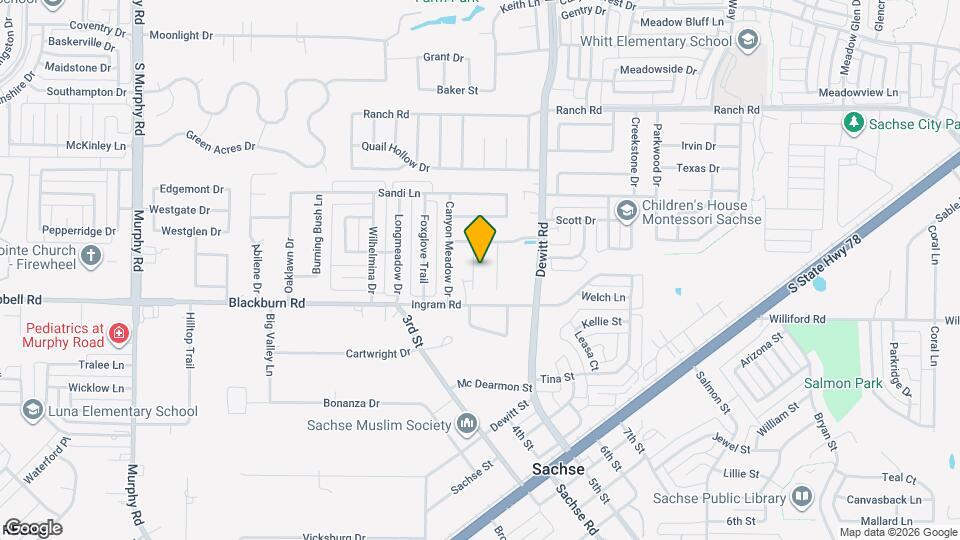 6814 Indian Meadow Ct Map and Location Details