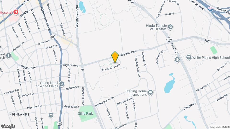 175 Bryant Crescent Map and Location Details