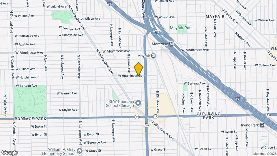 4825 W Hutchinson St Map and Location Details