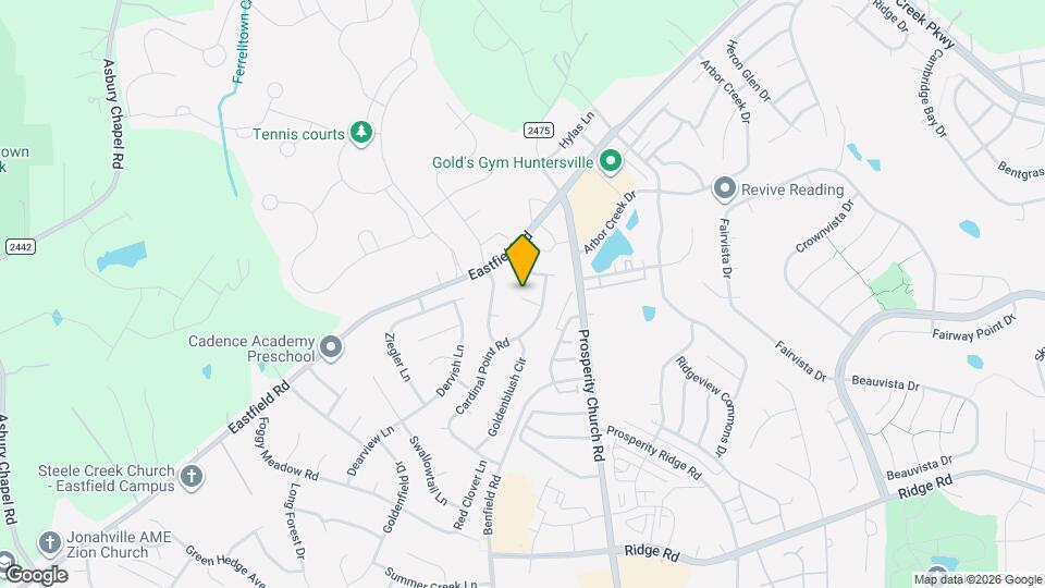 6616 White Mist Ln Map and Location Details